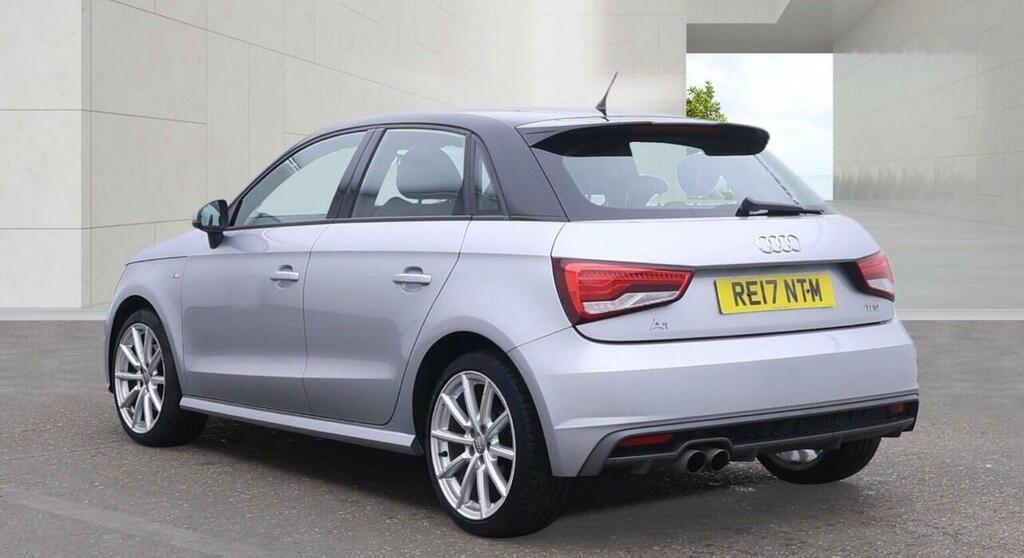 Audi A1 1.4 Tfsi S Line Sportback Euro 6 Ss Silver #2