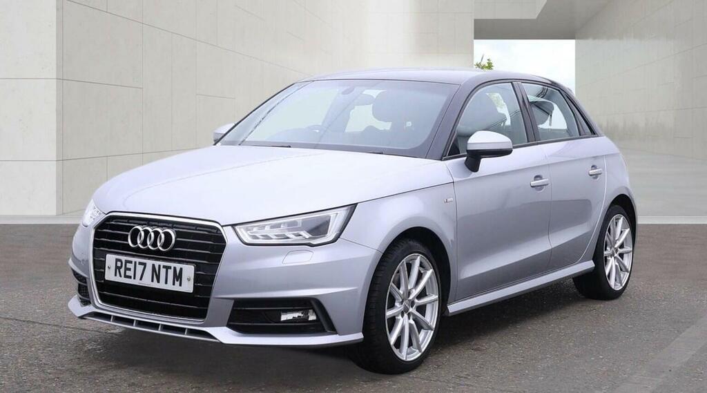 Audi A1 1.4 Tfsi S Line Sportback Euro 6 Ss Silver #3