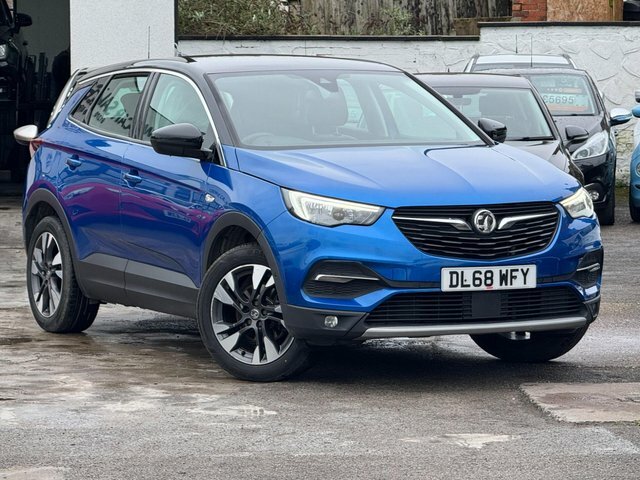 Vauxhall Grandland X 2018 1.5 Turbo D Blueinjection Sport Nav Euro DL68WFY Blue #5