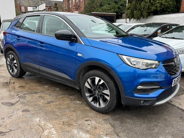 Vauxhall Grandland X 2018 1.5 Turbo D Blueinjection Sport Nav Euro DL68WFY Blue #6
