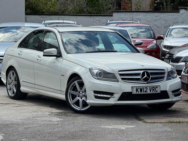 Mercedes-Benz C Class 2012 1.8 C180 Blueefficiency Sport G-tronic Euro White