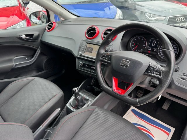 Seat Ibiza 2015 1.2 Tsi Fr Red Edition Euro 6 Black #3