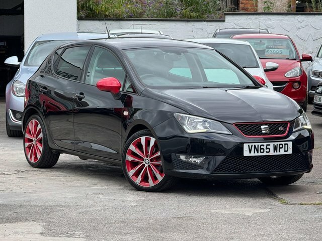 Seat Ibiza 2015 1.2 Tsi Fr Red Edition Euro 6 Black #5