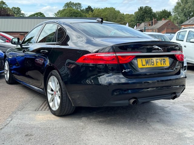 Jaguar XF 2018 2.0I R-sport Saloon Euro 6 S Black #4