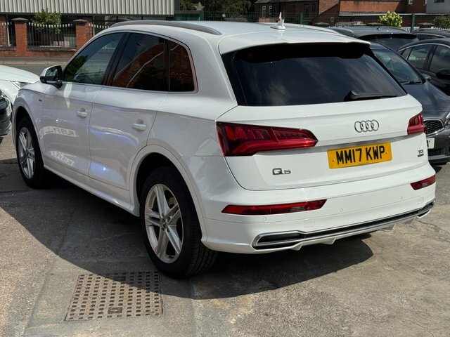 Audi Q5 2017 2.0 Tdi S Line S Tronic Quattro Euro 6 Ss MM17KWP White #4