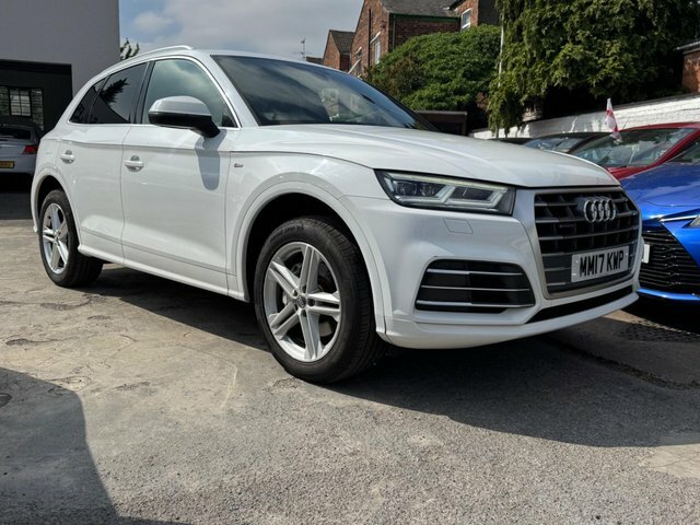 Audi Q5 2017 2.0 Tdi S Line S Tronic Quattro Euro 6 Ss MM17KWP White #6