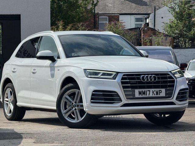 Audi Q5 2017 2.0 Tdi S Line S Tronic Quattro Euro 6 Ss MM17KWP White #5