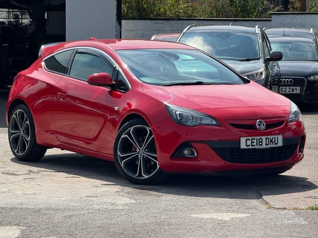 Vauxhall Astra GTC 2018 1.6I Turbo Limited Edition Euro 6 Ss Red
