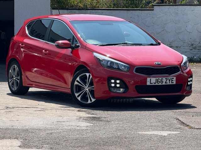Kia Ceed 2016 1.6 Crdi Gt-line Euro 6 Ss LJ66ZYE Red #4