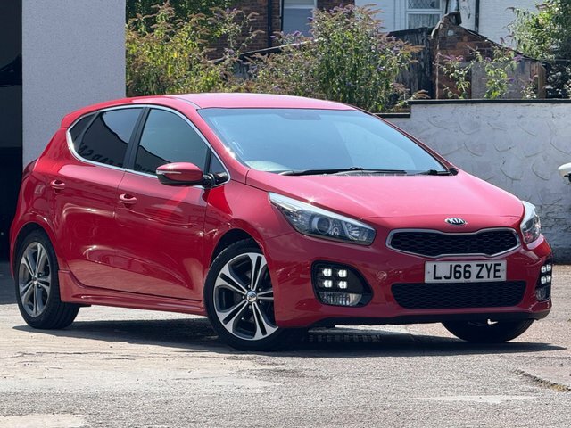 Kia Ceed 2016 1.6 Crdi Gt-line Euro 6 Ss Red