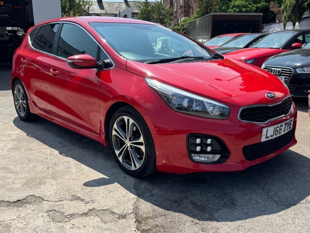 Kia Ceed 2016 1.6 Crdi Gt-line Euro 6 Ss LJ66ZYE Red #5