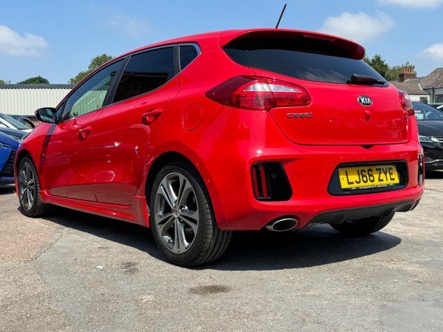 Kia Ceed 2016 1.6 Crdi Gt-line Euro 6 Ss LJ66ZYE Red #3