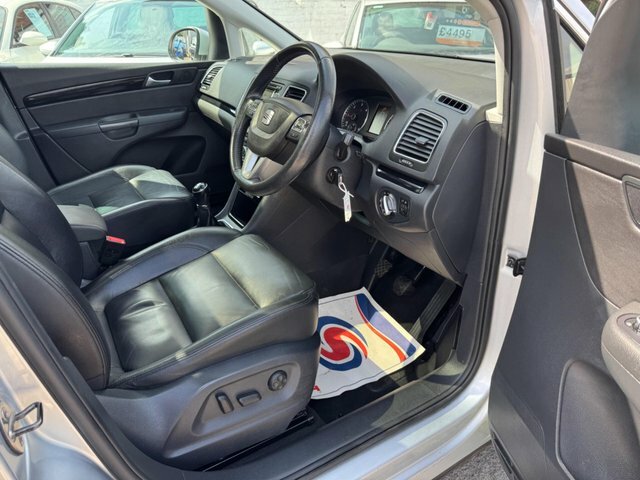 Seat Alhambra 2013 2.0 Tdi Se Lux Euro 5 Ss Silver #3
