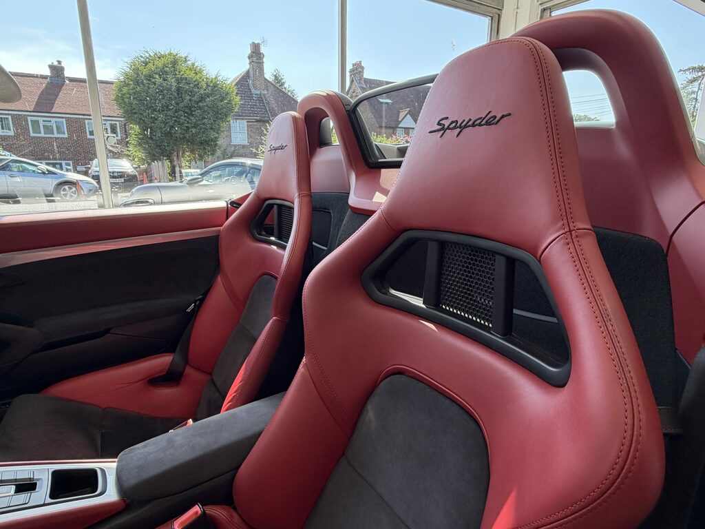 Porsche Boxster 3.8 Spyder Silver #2