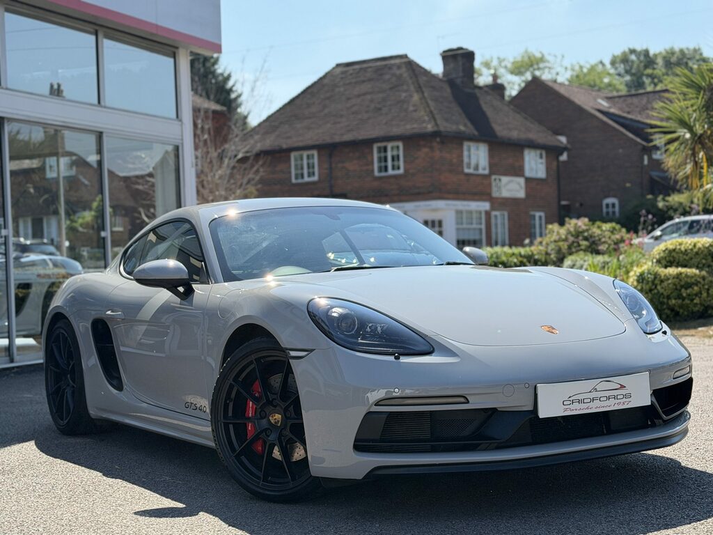 Porsche 718 Cayman Cayman S-a 2021 White #14