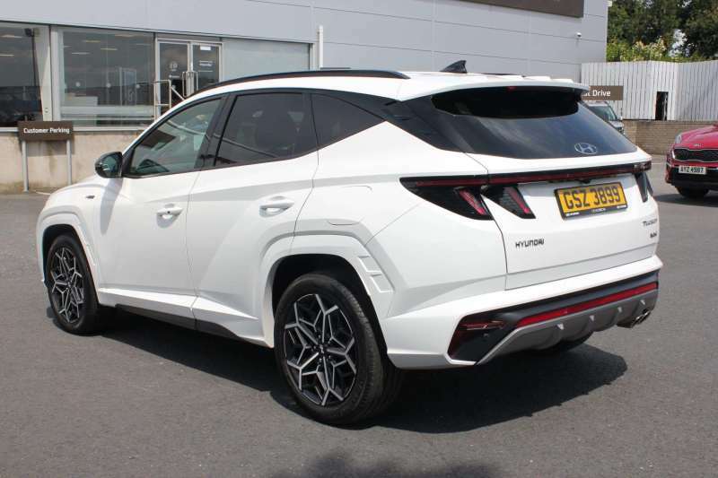 Hyundai Tucson 1.6 Tgdi Hybrid 230 N Line 2Wd - 2022 Gs GSZ3899 White #6