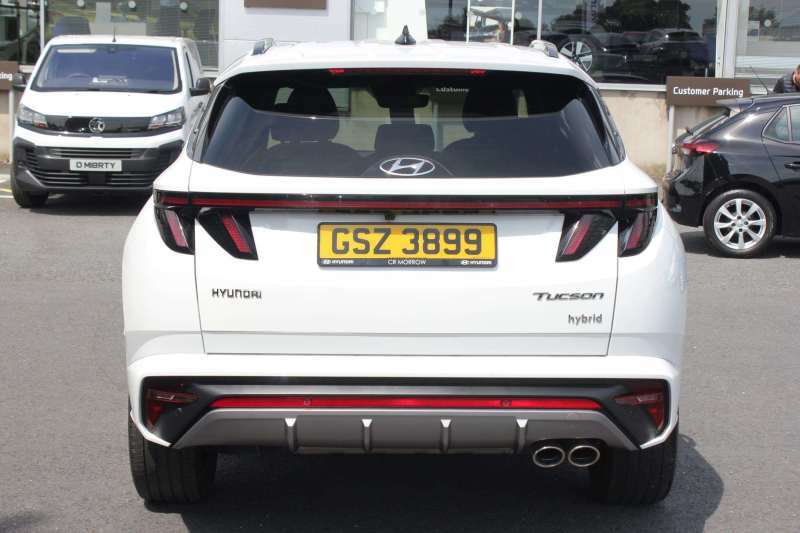 Hyundai Tucson 1.6 Tgdi Hybrid 230 N Line 2Wd - 2022 Gs GSZ3899 White #5
