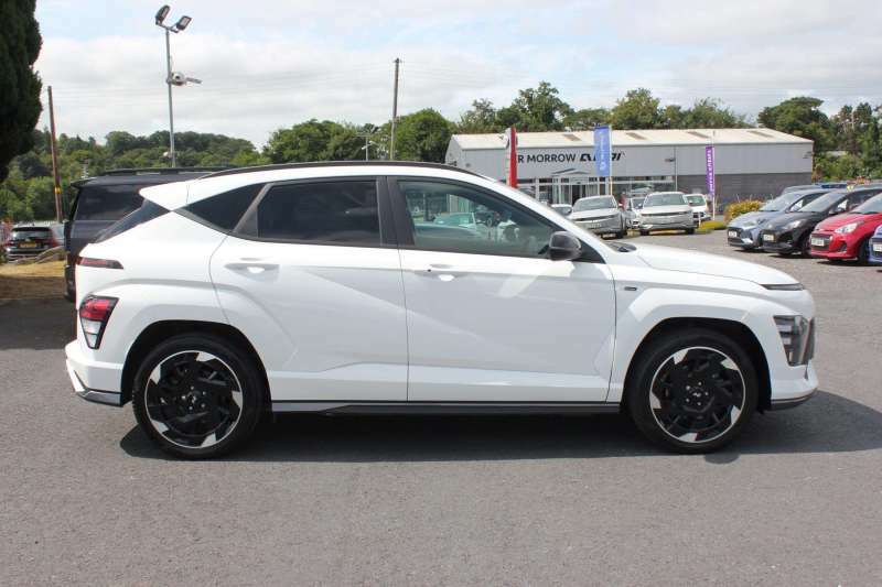Hyundai Kona 160Kw N Line 65Kwh - 2025 Gm25pwe GM25PWE White #2