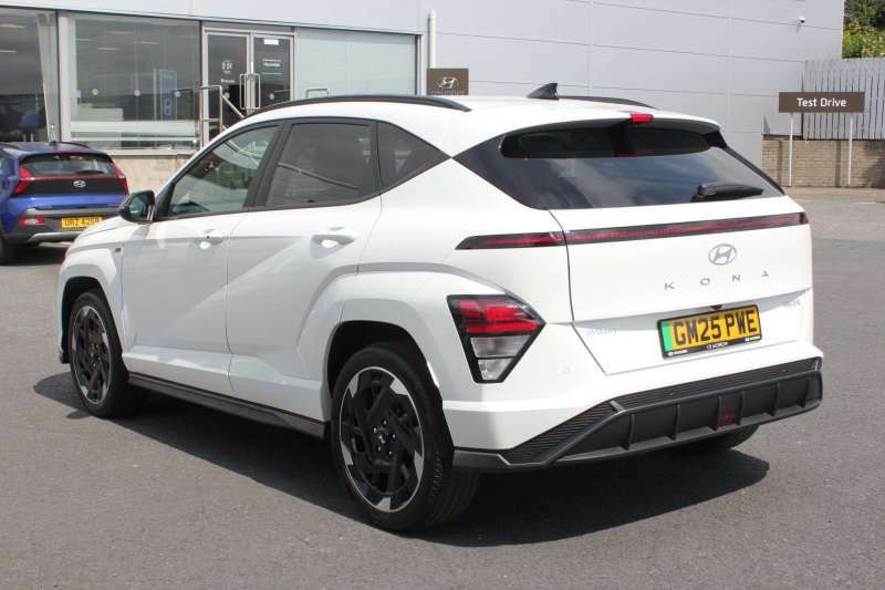 Hyundai Kona 160Kw N Line 65Kwh - 2025 Gm25pwe GM25PWE White #6