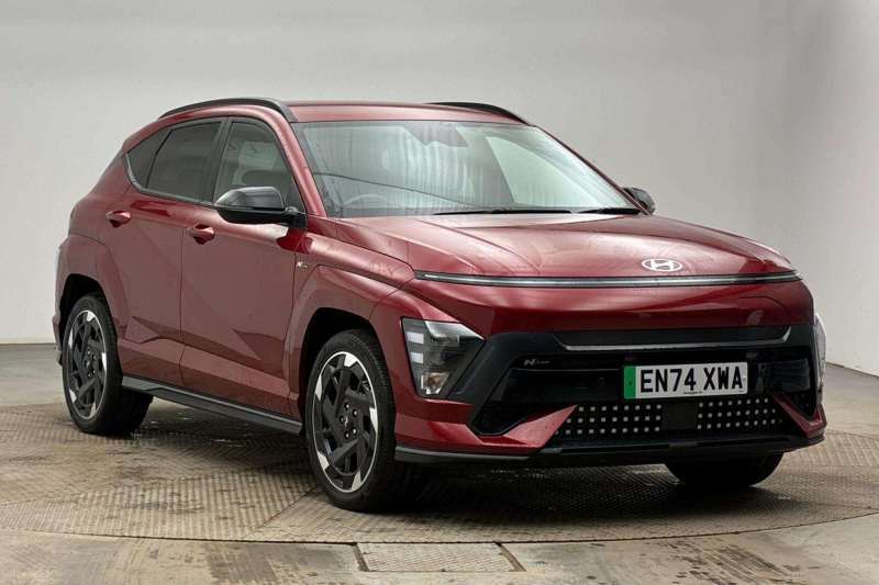 Hyundai Kona 160Kw N Line 65Kwh Red