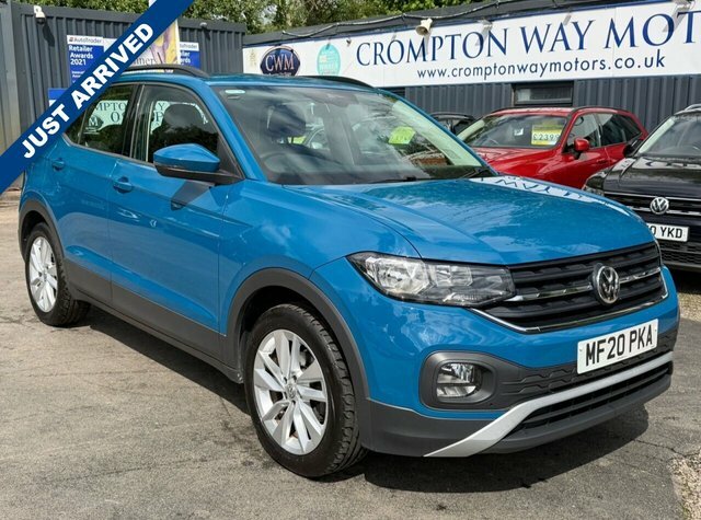 Volkswagen T-Cross 1.0 Tsi Se Suv Dsg Euro 6 Ss 115 Ps MF20PKA Blue