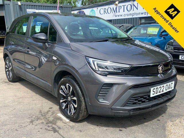 Vauxhall Crossland 1.2 Design Suv Euro 6 Ss 83 Grey