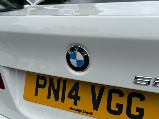 BMW 5 Series 2.0 520D M Sport Saloon Euro 6 S White #6