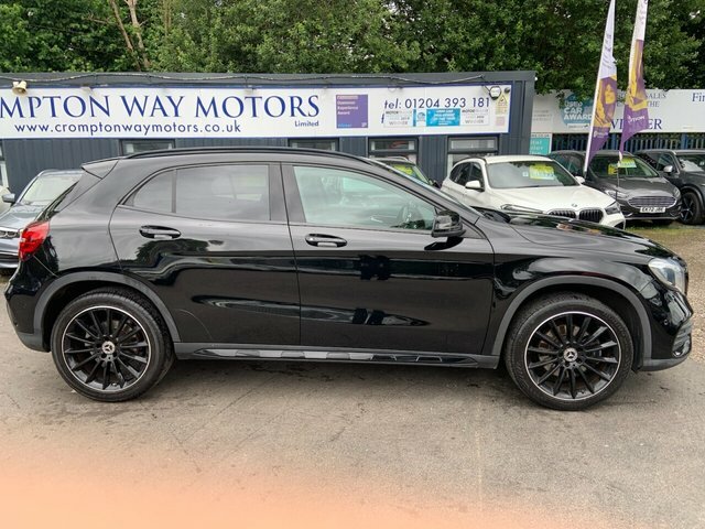Mercedes-Benz GLA Class 2.1 Gla220d Amg Line Premium Suv 7G-d KR67HFY Black #4