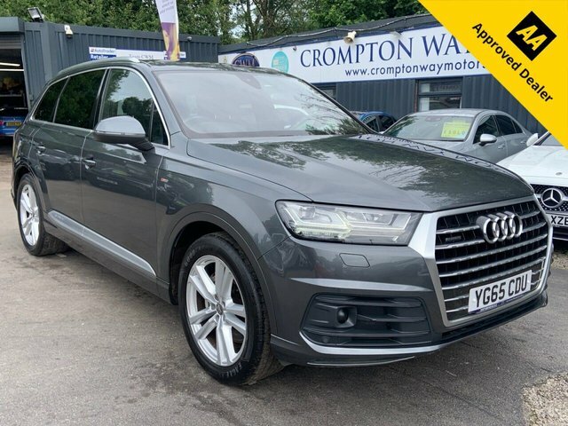 Audi Q7 3.0 Tdi V6 S Line Suv Tiptronic Quattro Grey