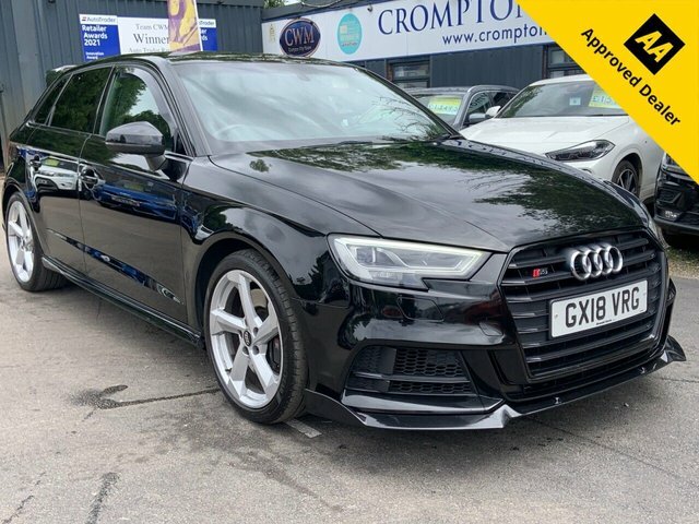 Audi S3 2.0 Tfsi Black Edition Sportback S Tron Black