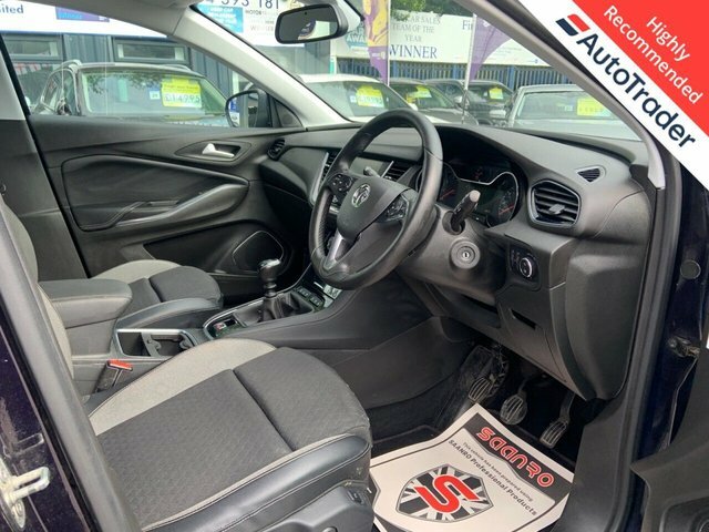 Vauxhall Grandland X 1.2 Turbo Gpf Tech Line Nav Suv SB19WGD Purple #2