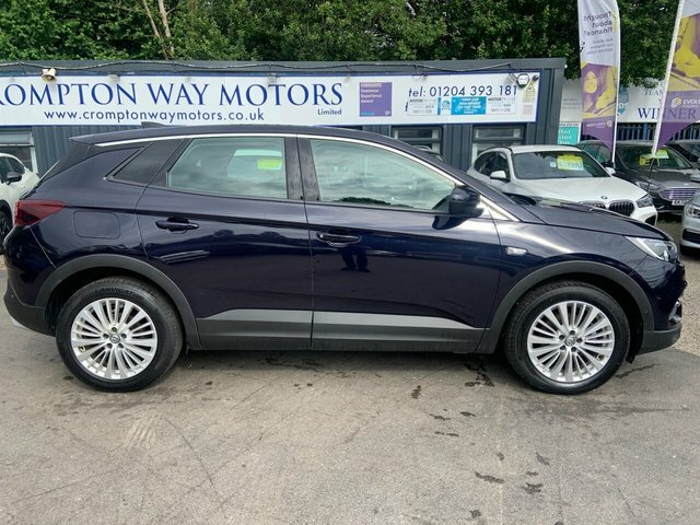 Vauxhall Grandland X 1.2 Turbo Gpf Tech Line Nav Suv SB19WGD Purple #4