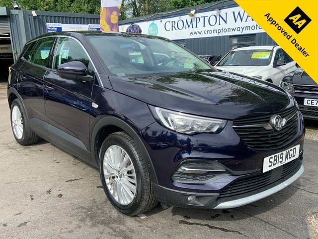 Vauxhall Grandland X 1.2 Turbo Gpf Tech Line Nav Suv Purple