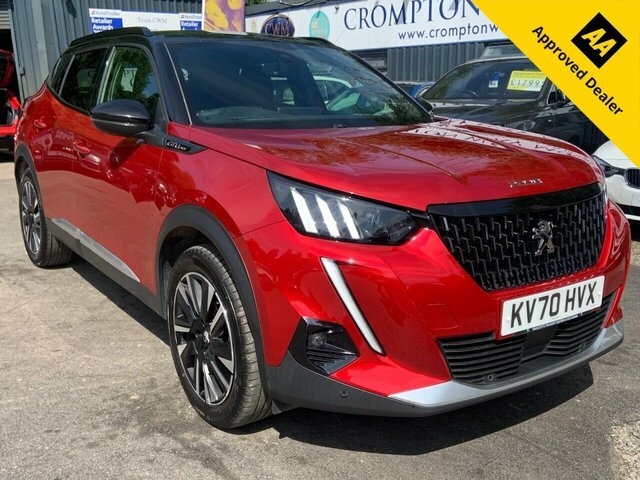 Peugeot 2008 1.2 Puretech Gt Line Suv Euro 6 Red