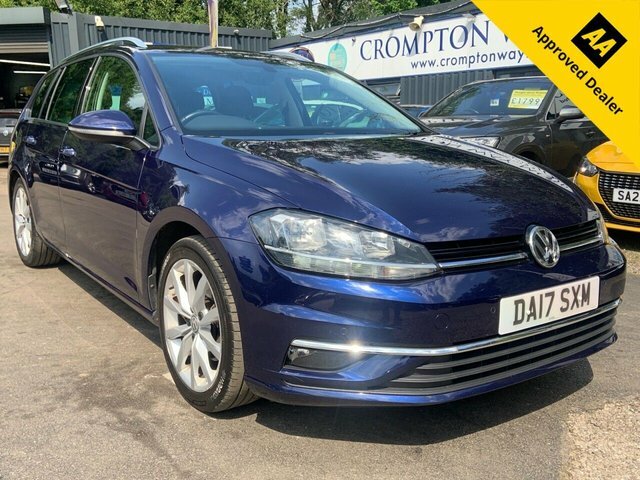 Volkswagen Golf 2.0 Tdi Bluemotion Tech Gt Estate Dsg E Blue