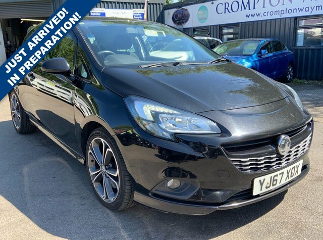 Vauxhall Corsa 1.4I Turbo Black Edition Hatchback Manu Black