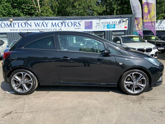 Vauxhall Corsa 1.4I Turbo Black Edition Hatchback Manu YJ67XOX Black #6