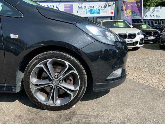 Vauxhall Corsa 1.4I Turbo Black Edition Hatchback Manu YJ67XOX Black #5