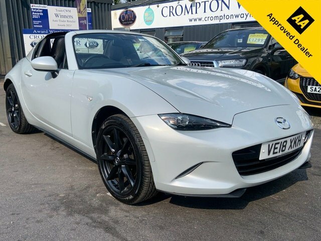 Mazda MX-5 RF 2.0 Skyactiv-g Sport Nav Convertible Ma Silver