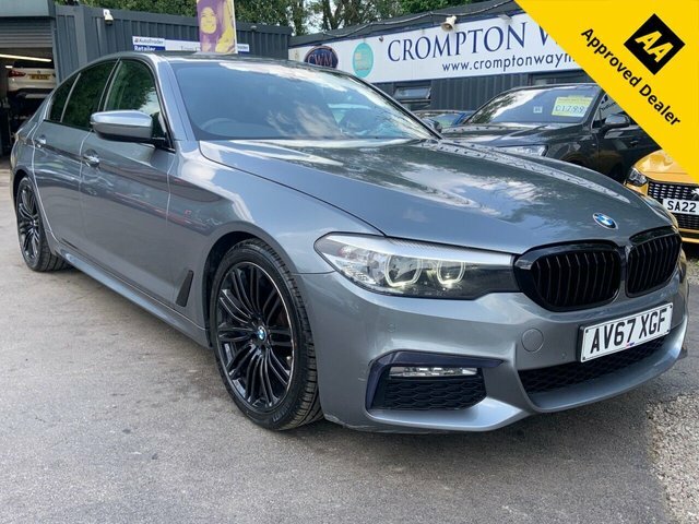 BMW 5 Series 3.0 530D M Sport Saloon Euro 6 S Blue
