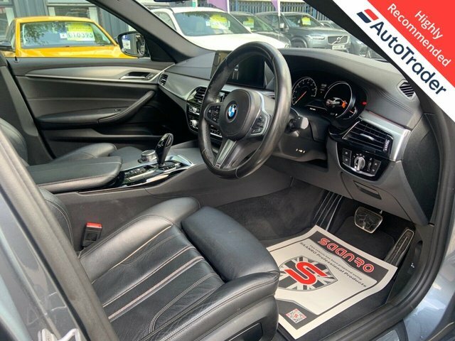 BMW 5 Series 3.0 530D M Sport Saloon Euro 6 S Blue #2