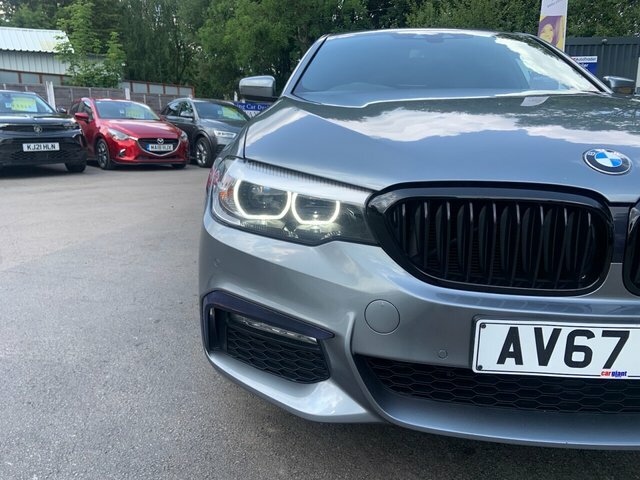 BMW 5 Series 3.0 530D M Sport Saloon Euro 6 S Blue #4