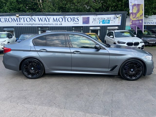 BMW 5 Series 3.0 530D M Sport Saloon Euro 6 S Blue #6