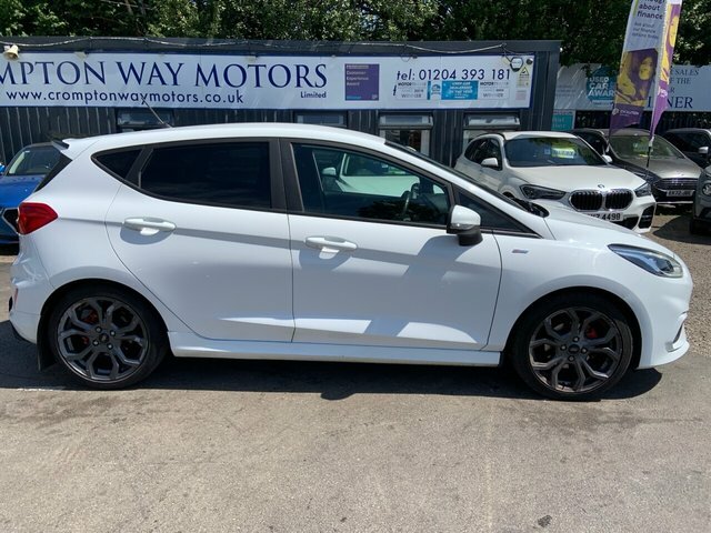 Ford Fiesta 1.0T Ecoboost St-line X Hatchback Manua White #6
