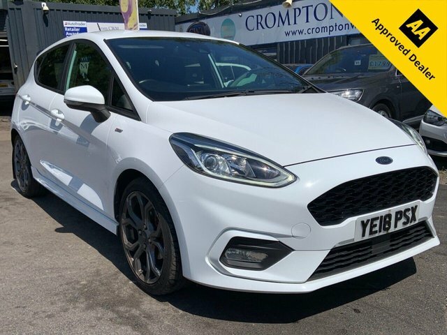Ford Fiesta 1.0T Ecoboost St-line X Hatchback Manua White