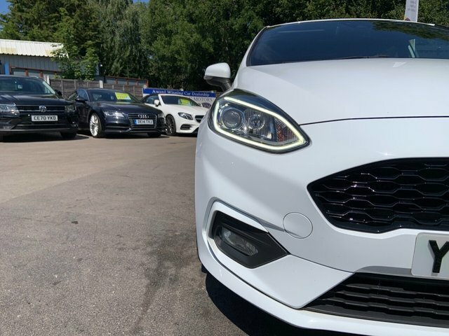 Ford Fiesta 1.0T Ecoboost St-line X Hatchback Manua White #4