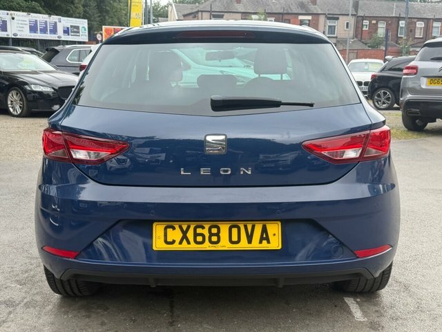 Seat Leon 1.6 Tdi Se Dynamic Technology Hatchback CX68OVA Blue #5