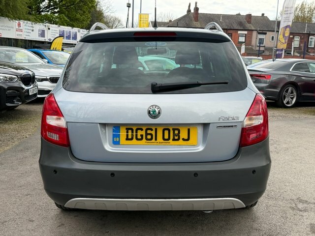 Skoda Fabia 1.2 Tsi Scout Estate Euro 5 86 Blue #5