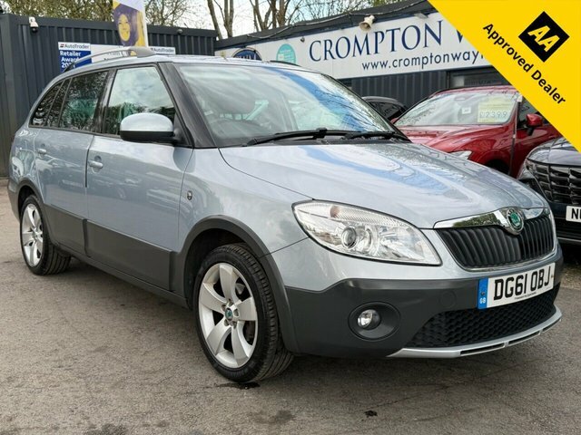Skoda Fabia 1.2 Tsi Scout Estate Euro 5 86 Blue
