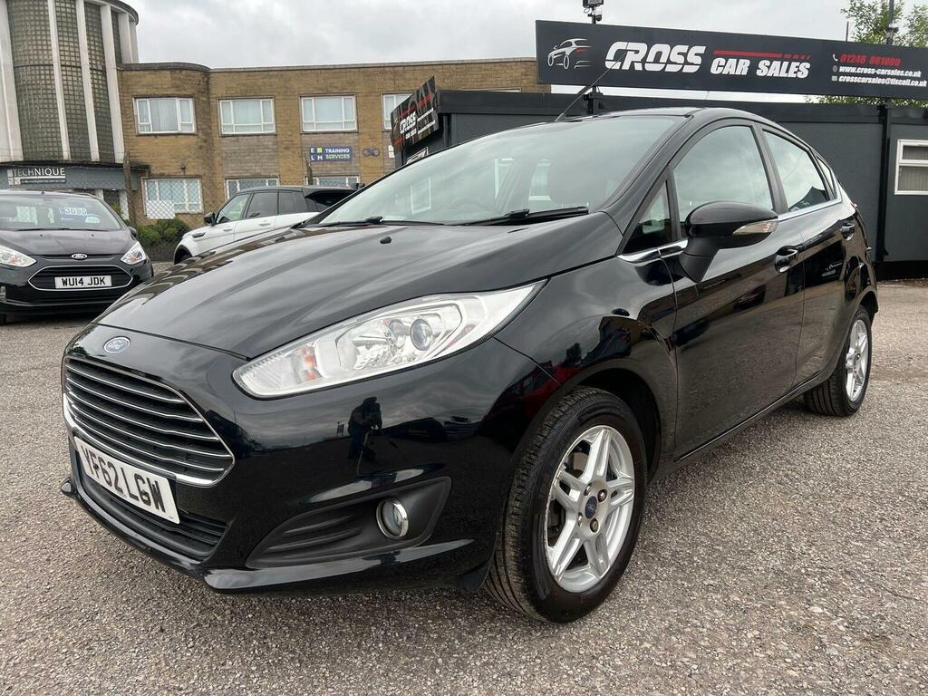 Ford Fiesta Hatchback 1.25 Zetec 201262 Black #3